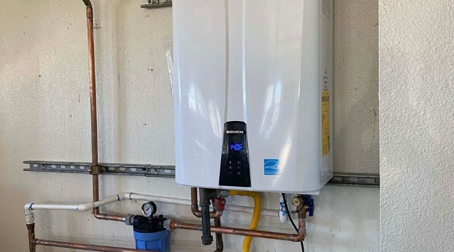 Navien tankless water heater option for Boulder City Nevada installs