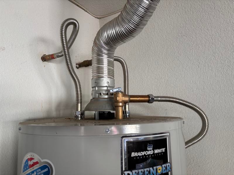 Bradford Electric Water Heater Repair Service Job with Water Heaters Today in Las Vegas