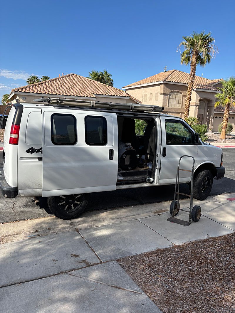 Water Heaters Today Service Truck in Las Vegas