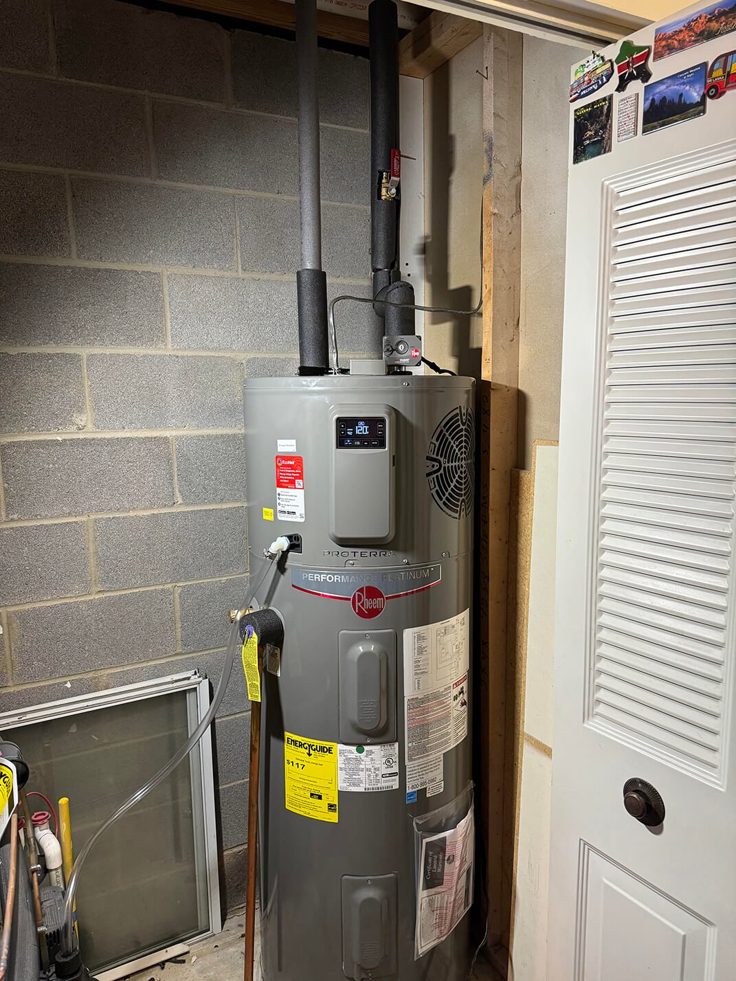 another heat pump water heater installation with Water Heaters Today